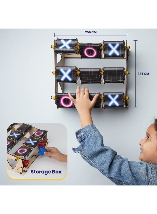 سمارتيفيتي لعبة سمارتيفيتي تيك تاك تويست التعليمية للأطفال من 6 إلى 12 عامًا، هدية عيد ميلاد للأولاد والبنات من عمر 6 إلى 12 عامًا، لعبة أنشطة علمية وتعليمية، صنع في الهند - Image 3